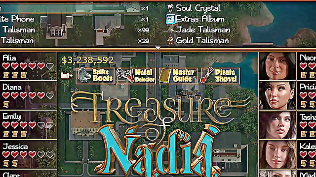 Treasure Of Nadia - Ep 88 - Vaginal Balls Stretching Her by
