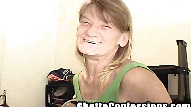 Granny Ghetto Gumjob Whore Bigot Blowjob Geezer Slut Slaggy Blonde TOOFLESS!