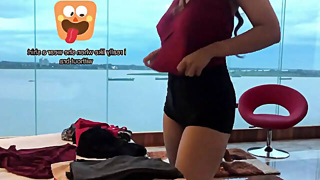 Changing Cloth with Hot Body, Cambodia Girl