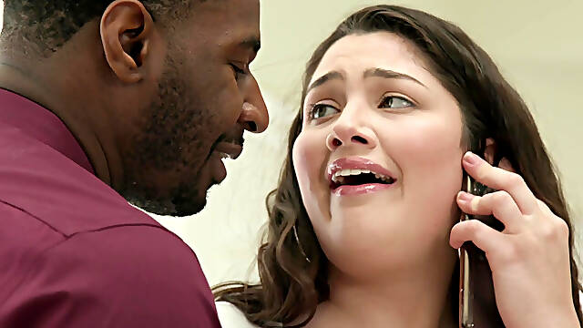 Big Tit Alyx Star Squeezes Massive BBC Inside Her Pussy