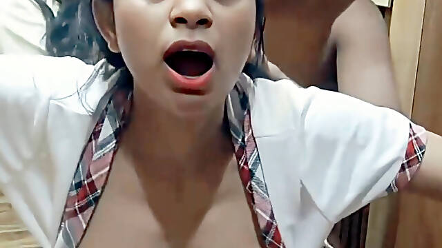 Doggy style fucking with husband.