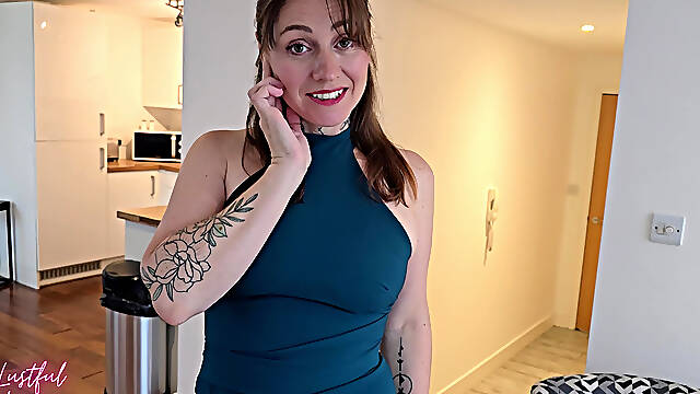 My tenant begged me not to cum inside her. She should have paid her rent!