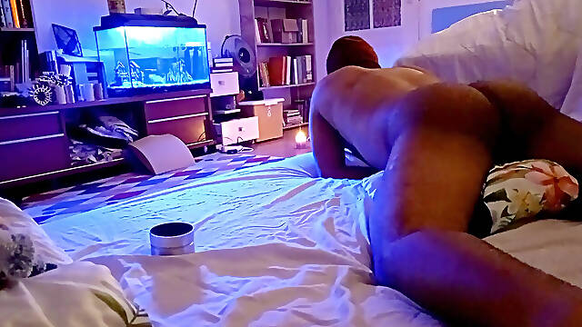 Humping a pillow for sweet dreams