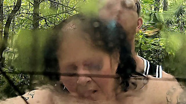 Its Raining Back of Car Brick Dick Pounds Her Hard