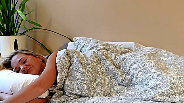 Slow Morning Awakening with My Real Partner