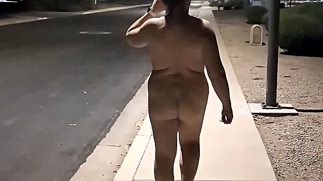 Late Night Nude Walk!