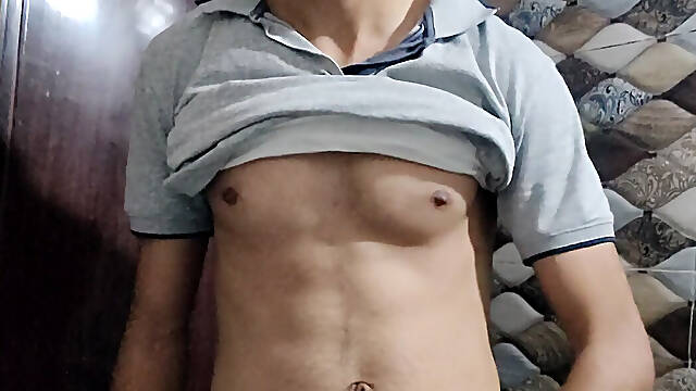 Masterbating indian boy