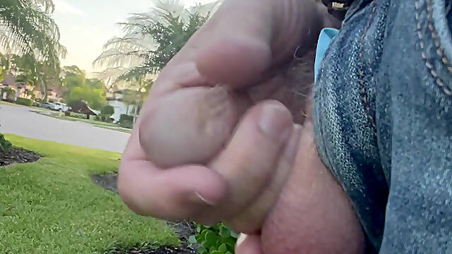 Public Exposure in Side yard