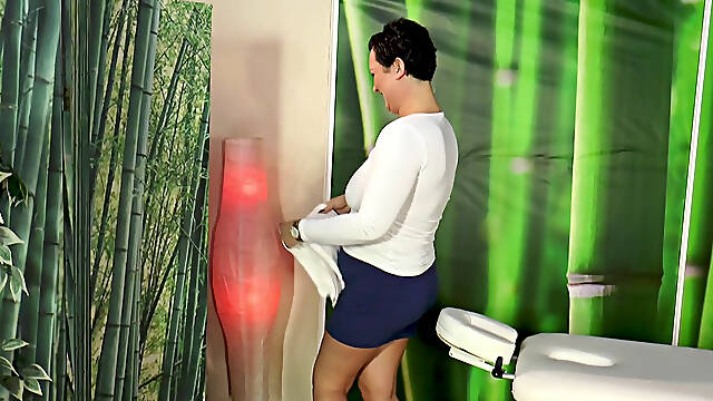 Horny hot massage