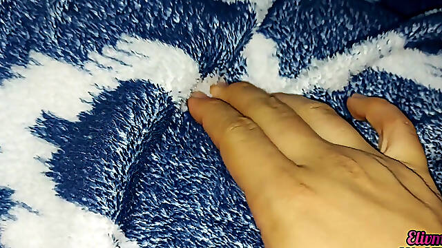 Touching my stepsister in panties