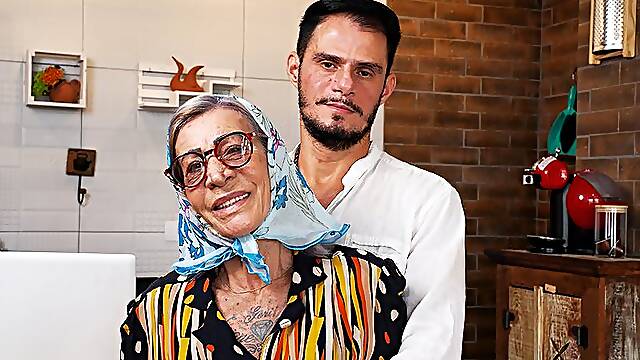 Real 77 years old mature needs deep anal sex