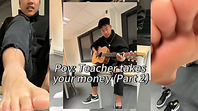 Pov: Guitar teacher takes advantage of you