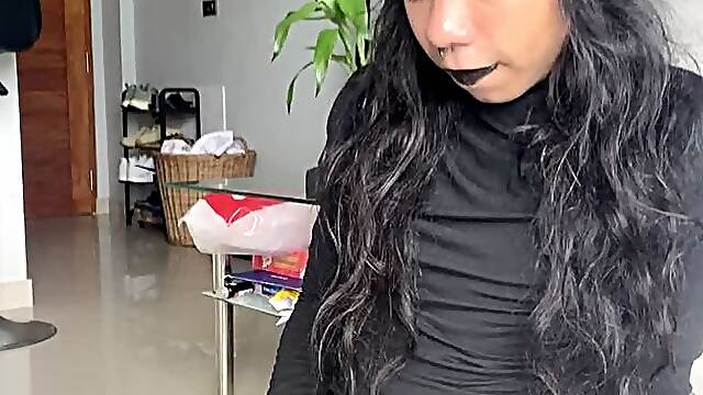 Femboy cock really wants to cum