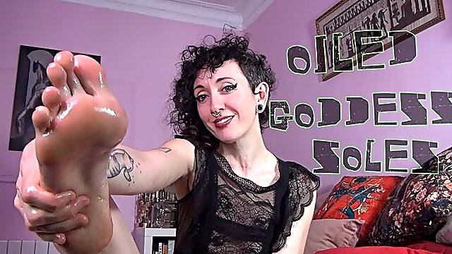 Oiled Goddess soles