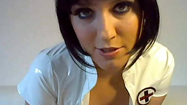 German sexy latex nurse