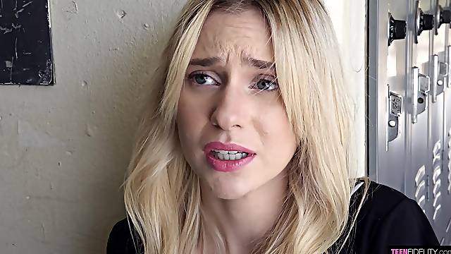 The way this teenager rides cock is something out of this world