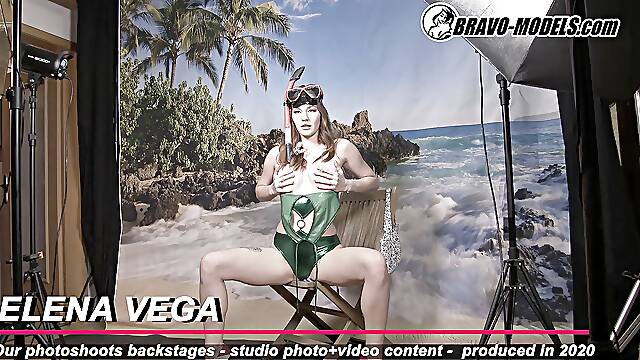 377 backstage photoshoot Elena Vega adult