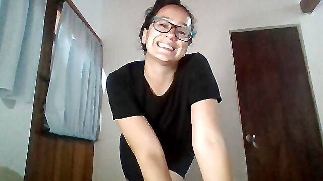Yoga Teacher Makes You Cum on Her Ass