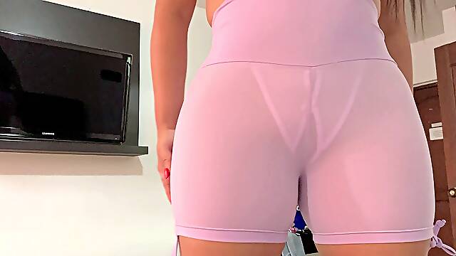My Hot Stepmom Shows Me Her See-through Leggings and Tells Me She Wants to Fuck2