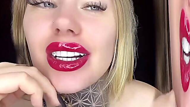 Daily Fix for Hungry for My Lips! Portion 17 the Power of My Lips Over Your Brain, Cock, and Wallet Is Irreversible. You Can't S