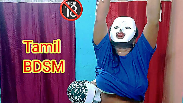 BDSM - a Boy Tied Her GF Then Sexually Explored Her - Full Tamil Audio with Erotic Moaning