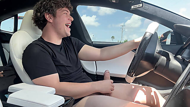 Horny Nympho Alby Rydes Fucked Rough in Backseat