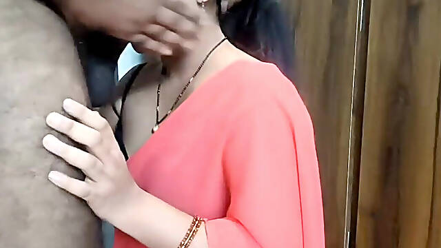 Non Stop Blowjob in Saree