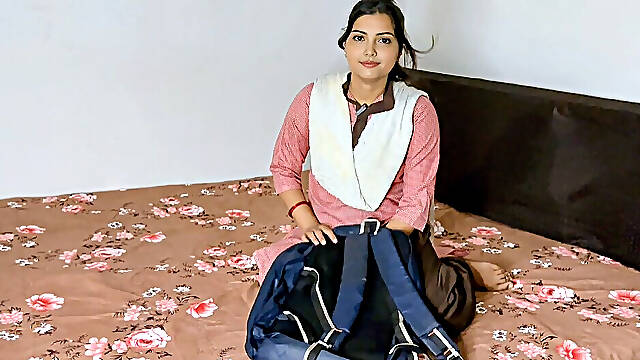 Desi College Girl Fucking Teacher Home Alone Hindi College Uniform