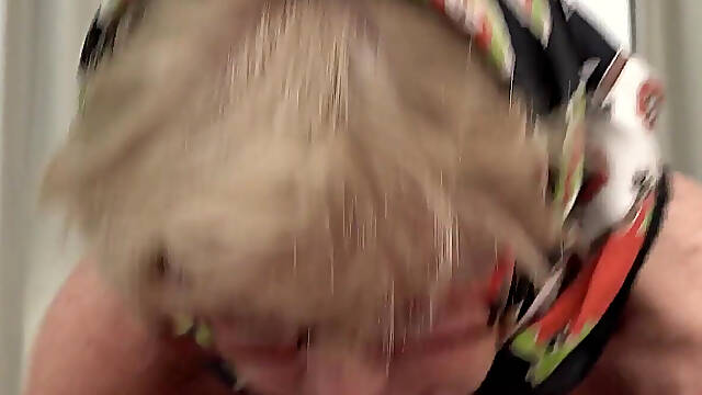 Rough POV Fucking with Busty 76 Year Old Mature