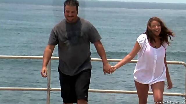 Homemade video of Allie Haze giving her husband a nice handjob